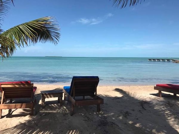 View from Secret Paradise Beach Bar