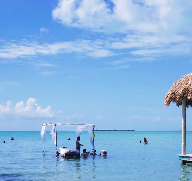 Water massages at Secret Beach