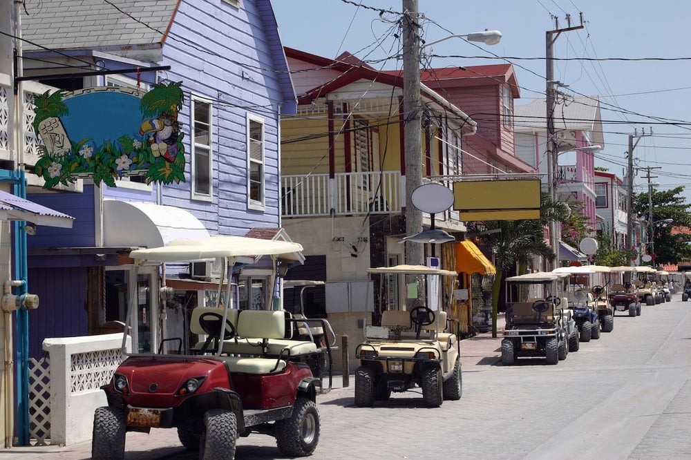 Visit San Pedro Town Belize on Ambergris Caye Island La Isla Bonita